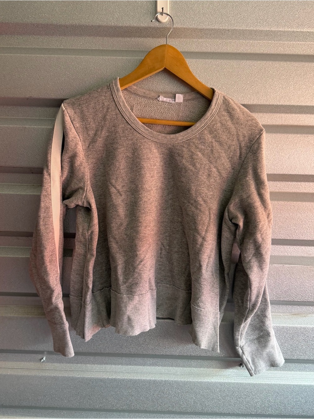 Wilt relaxed slub sweatshirt